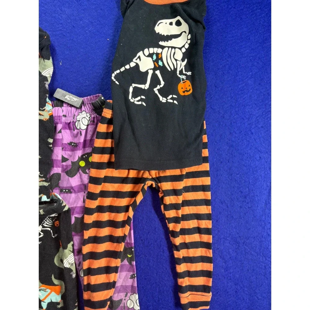 Spooky Toddler Carter's Cat & Jack Halloween Pajama & Tee Set 18M Multi-Color